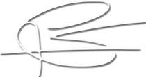 firma efecto horizontal blanco