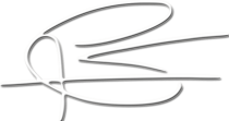 firma efecto horizontal blanco